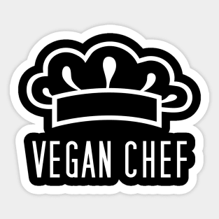 Vegan Chef Sticker